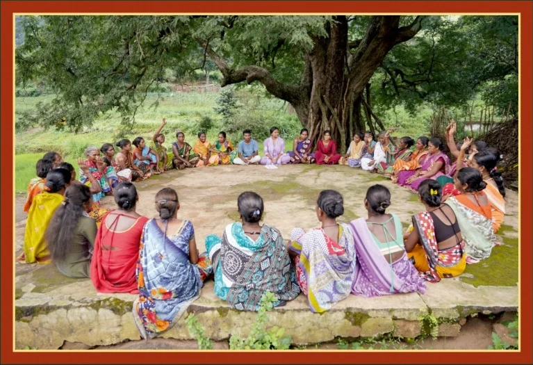 Women farmers working together through producer groups